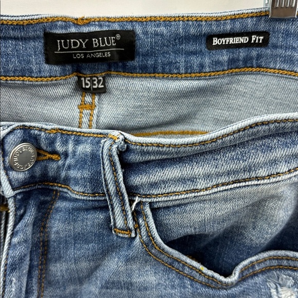 Lot Of 2 Judy Blue Jeans 15/32 Boyfriend Fit Skinny Fit Womens Denim - Picture 8 of 15